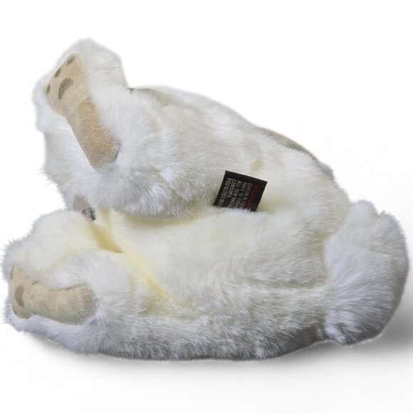 GUND White Bunny Plush Stuffed Rabbit Gold Heart Tag NWT Vintage Style Soft Toy - Picture 8 of 12